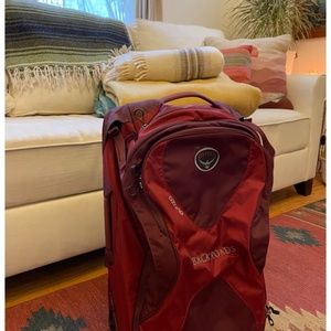 Osprey “ozone” carry-on size luggage - suitcase
